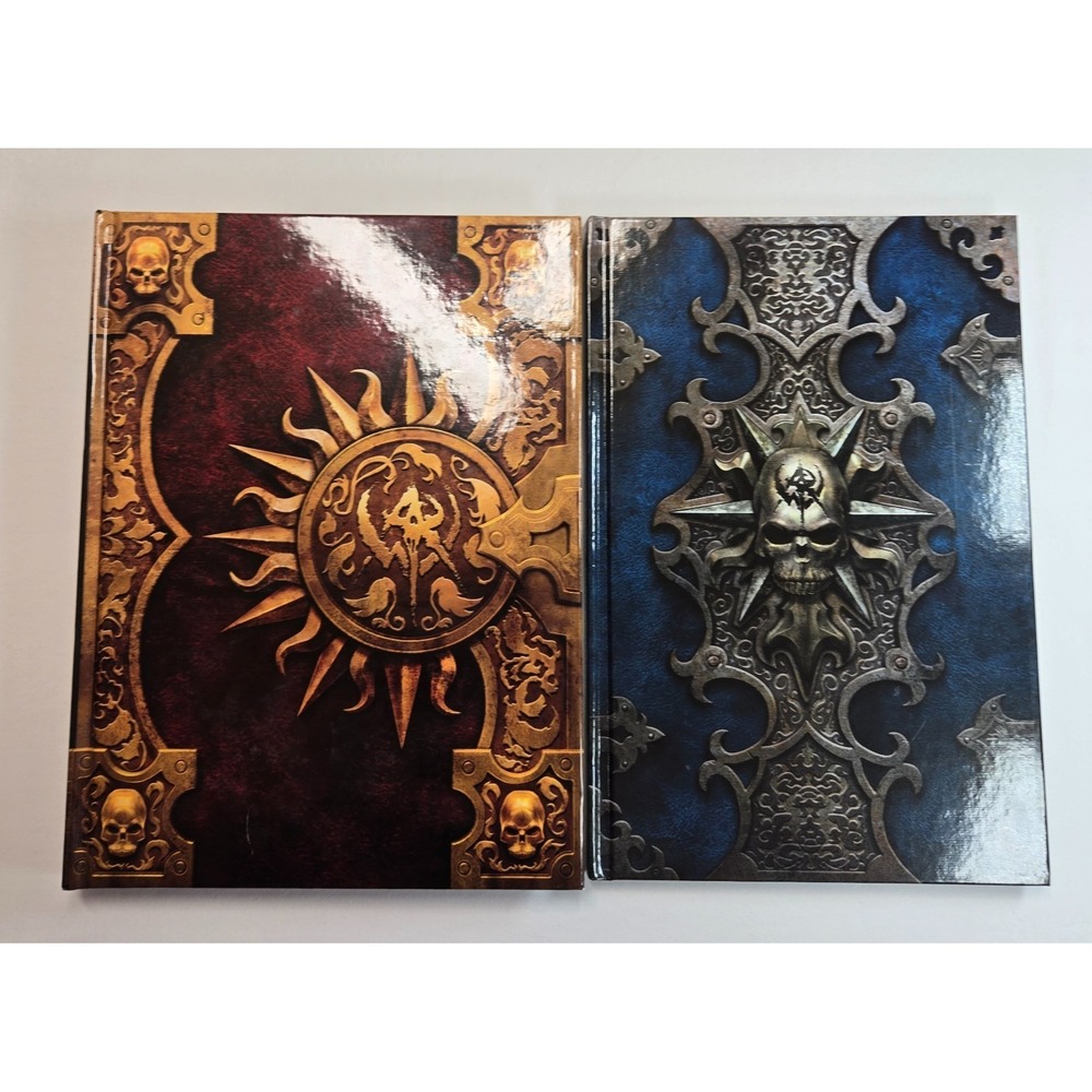 Warhammer Online Prelude to War and The Art of Warhammer Online Hardcover Book S